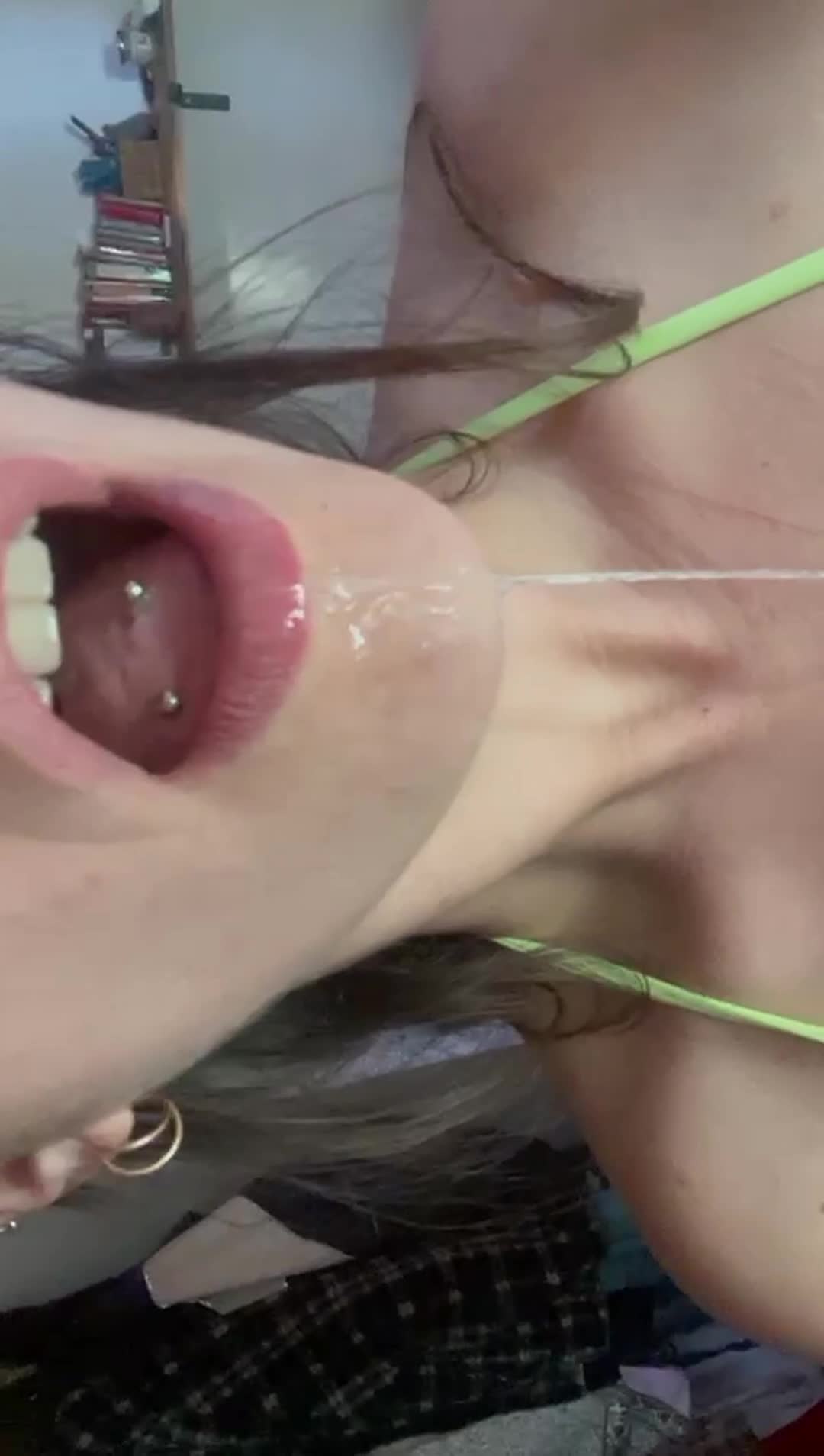 Open your mouth wide, we don't want to waste anything... right?
