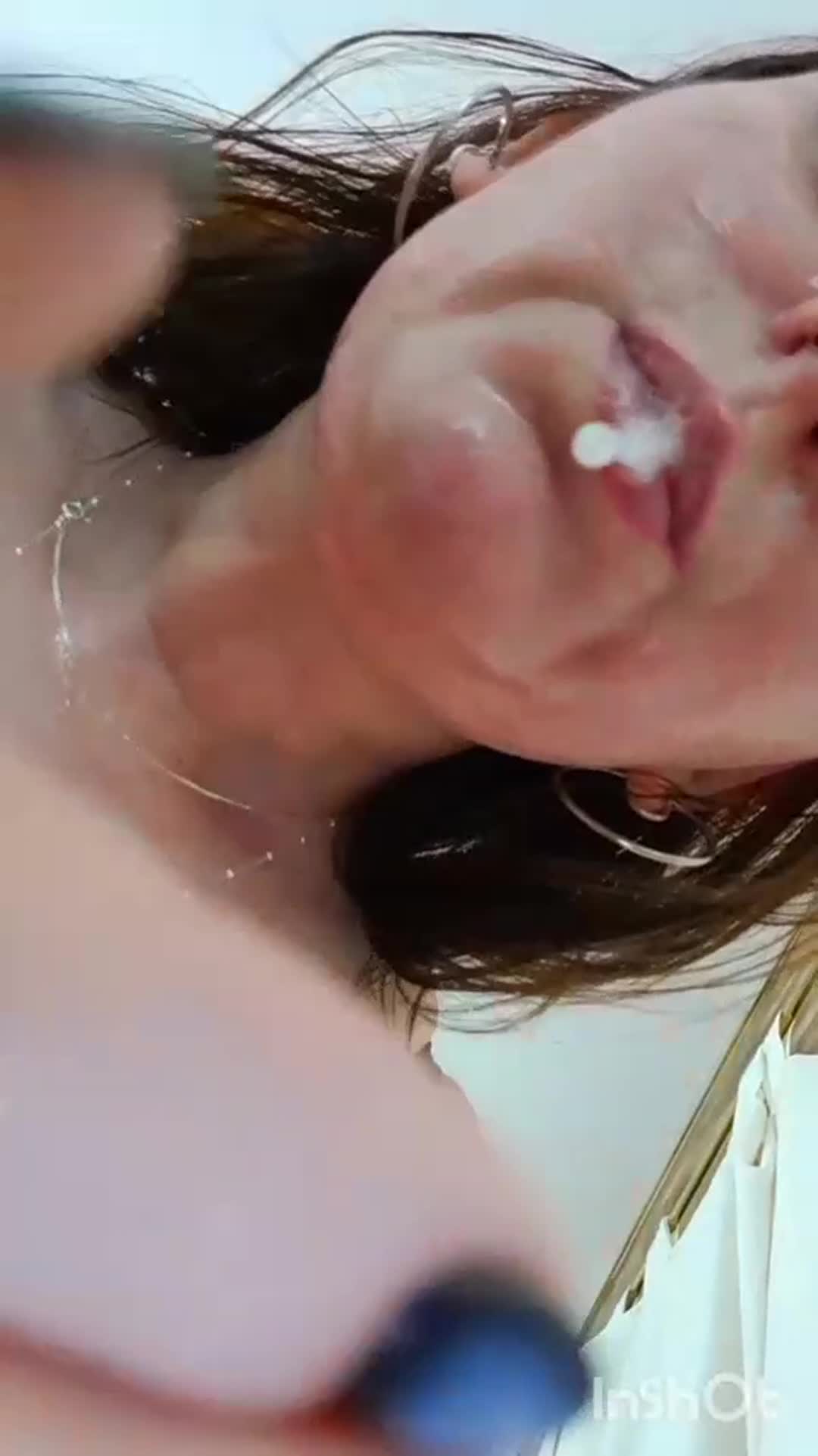 Sorry, I got some spit in your eye.