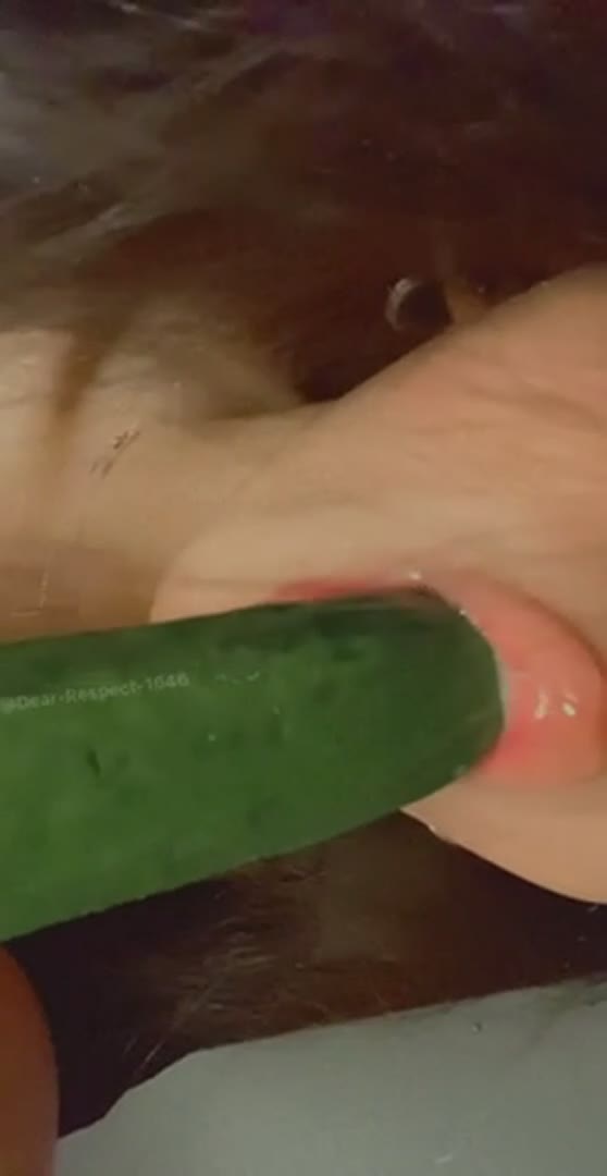 Who volunteers to replace the cucumber??