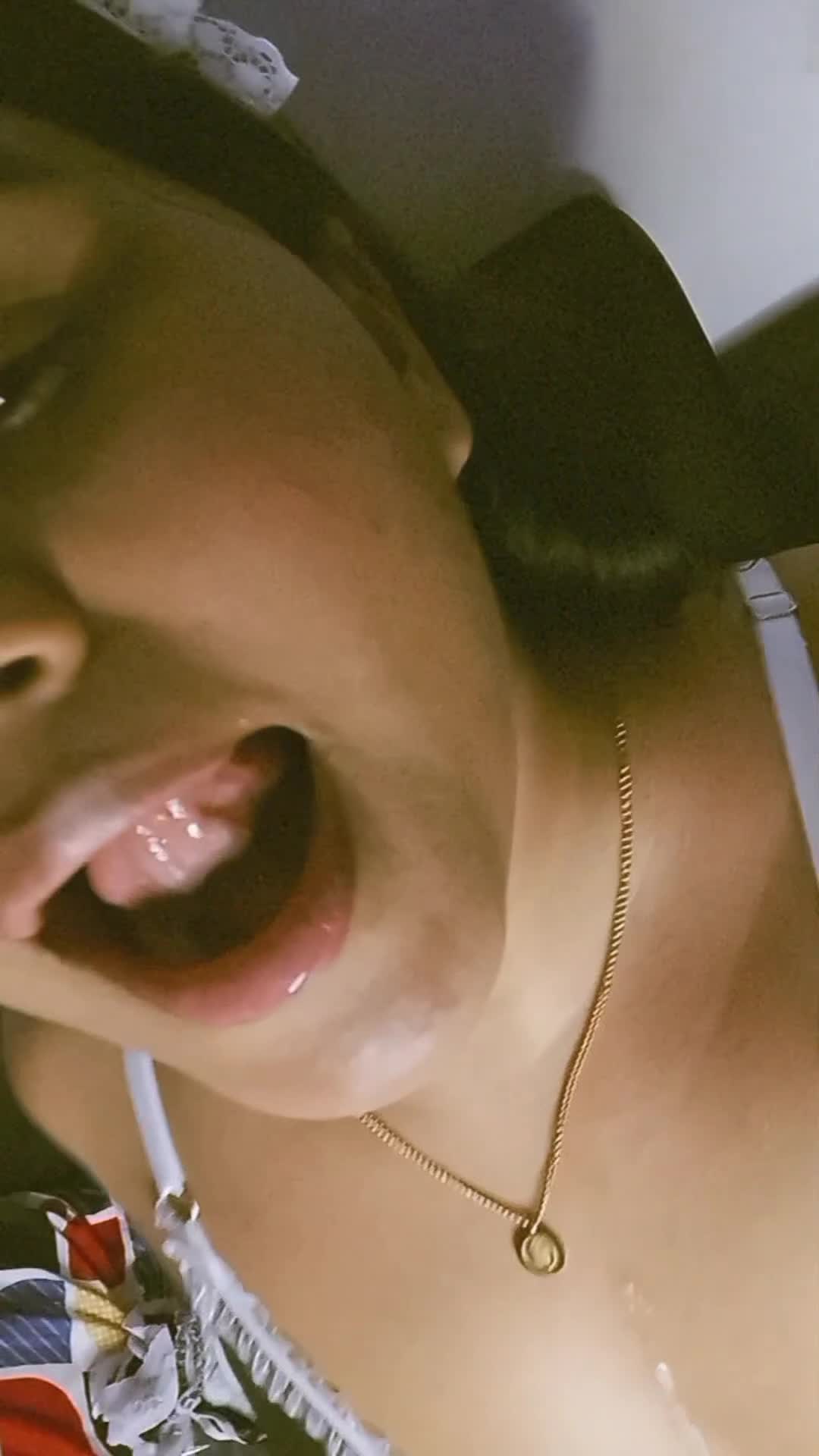 I want you to know that I would love to play with your cock and my tongue.