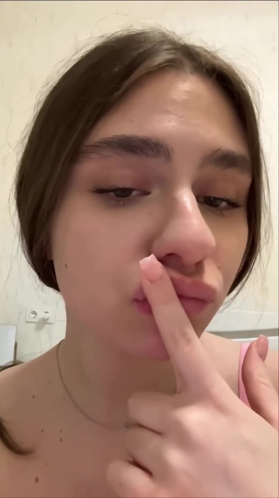 Kiss me and get all my drool as reward