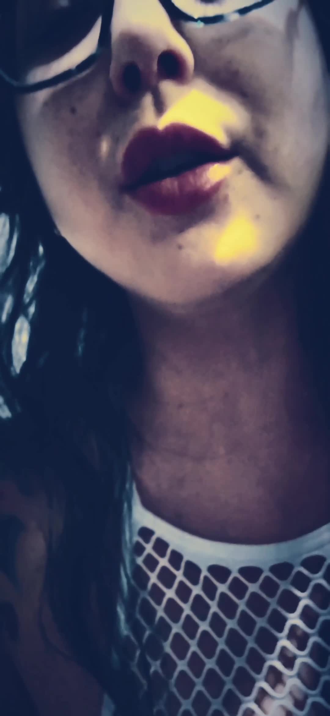 You're weak for my spit and spiraling ... I’m enjoying it.