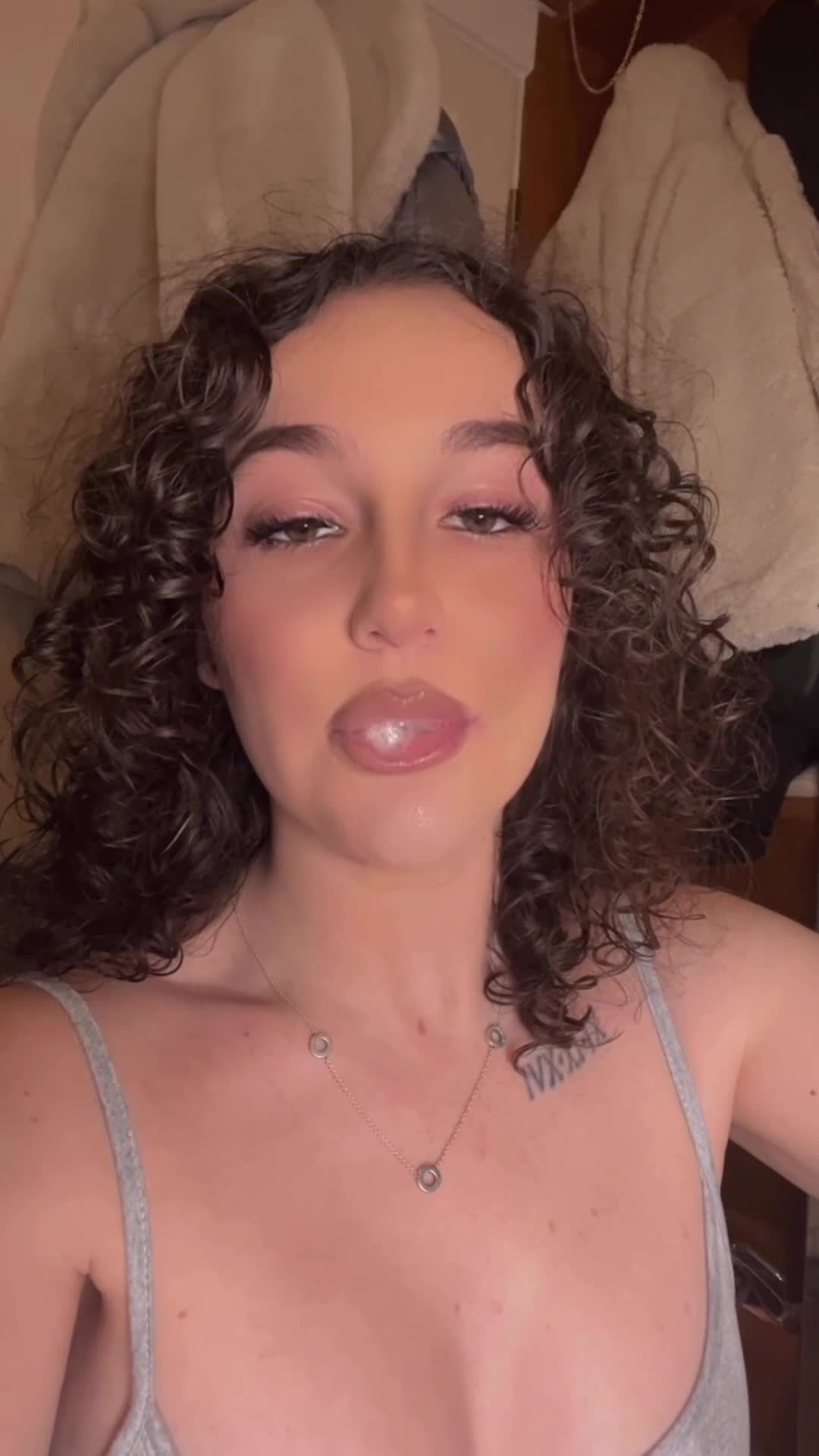 I love having such a wet mouth