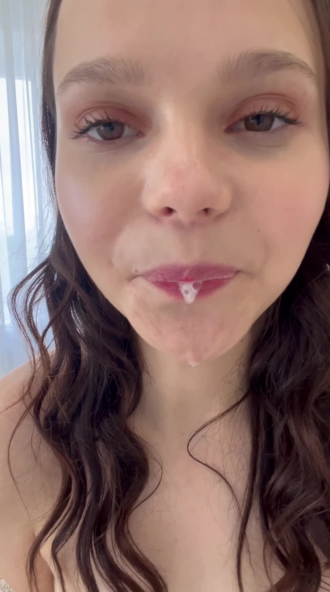 Swallow it all and you'll get a gift