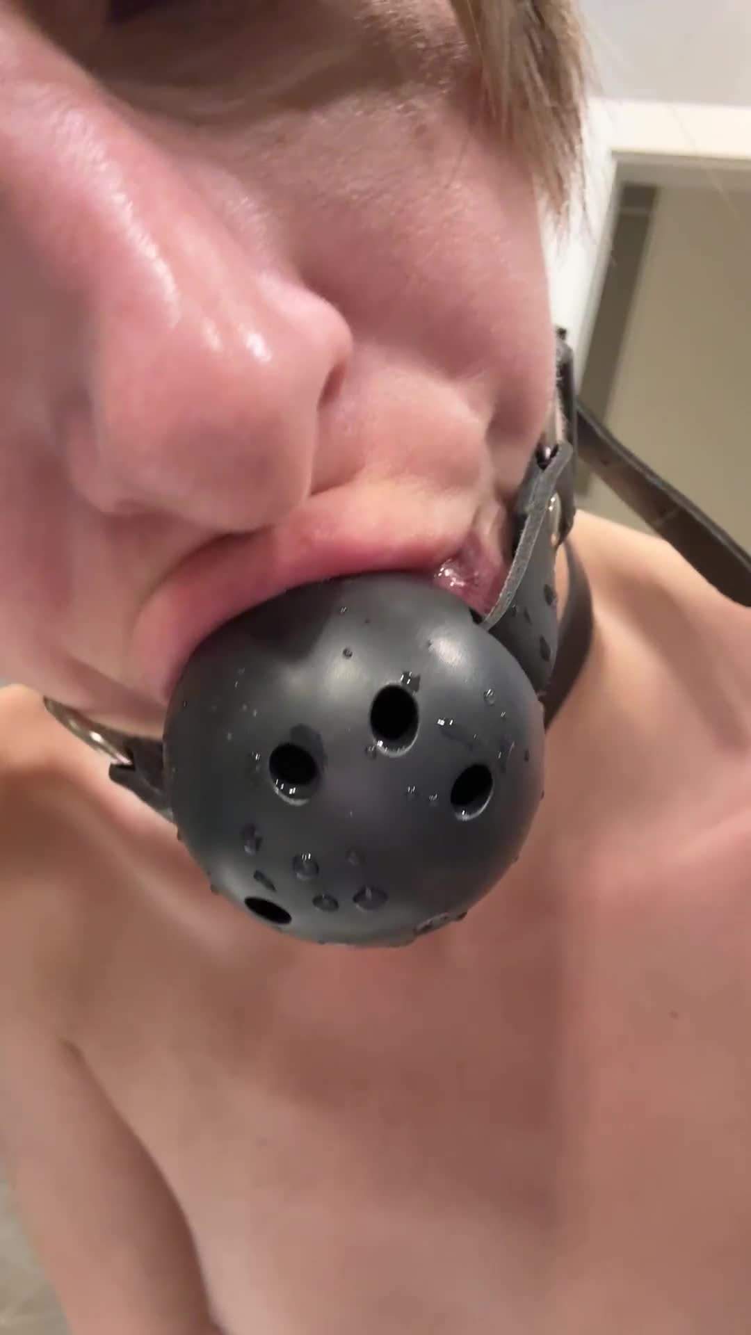Take off that ball to make waterfall