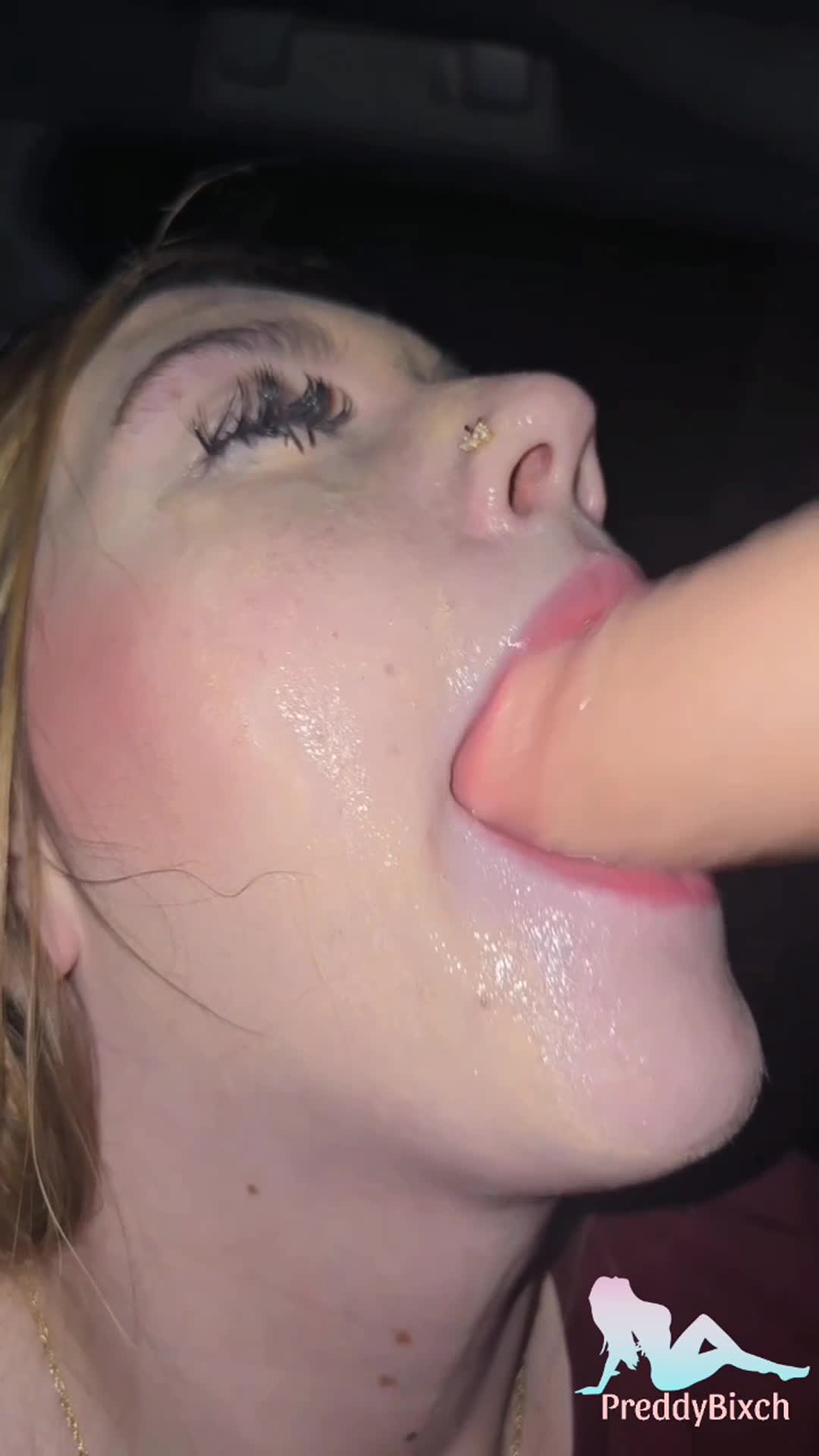 Got my mouth used and became a sloppy mess