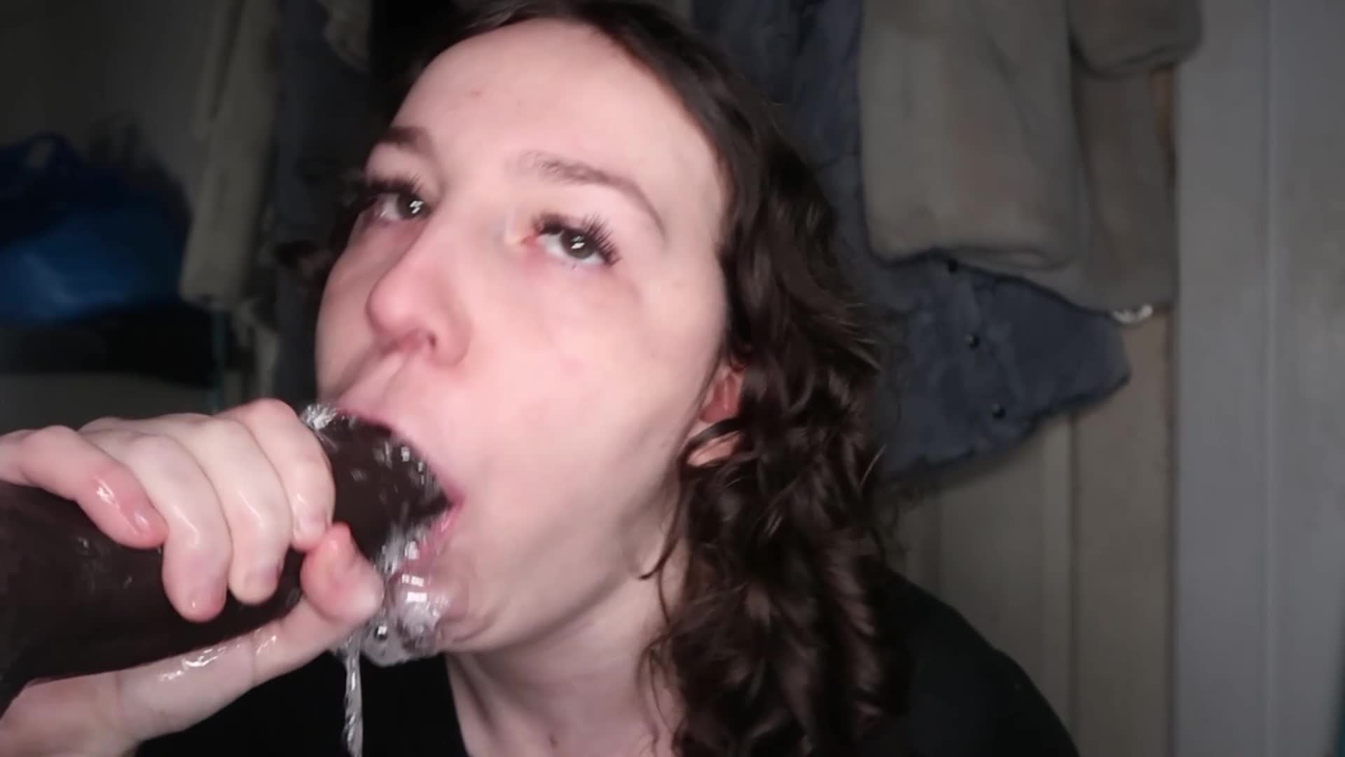 Want to be under my dildo catching my saliva in your mouth ;)
