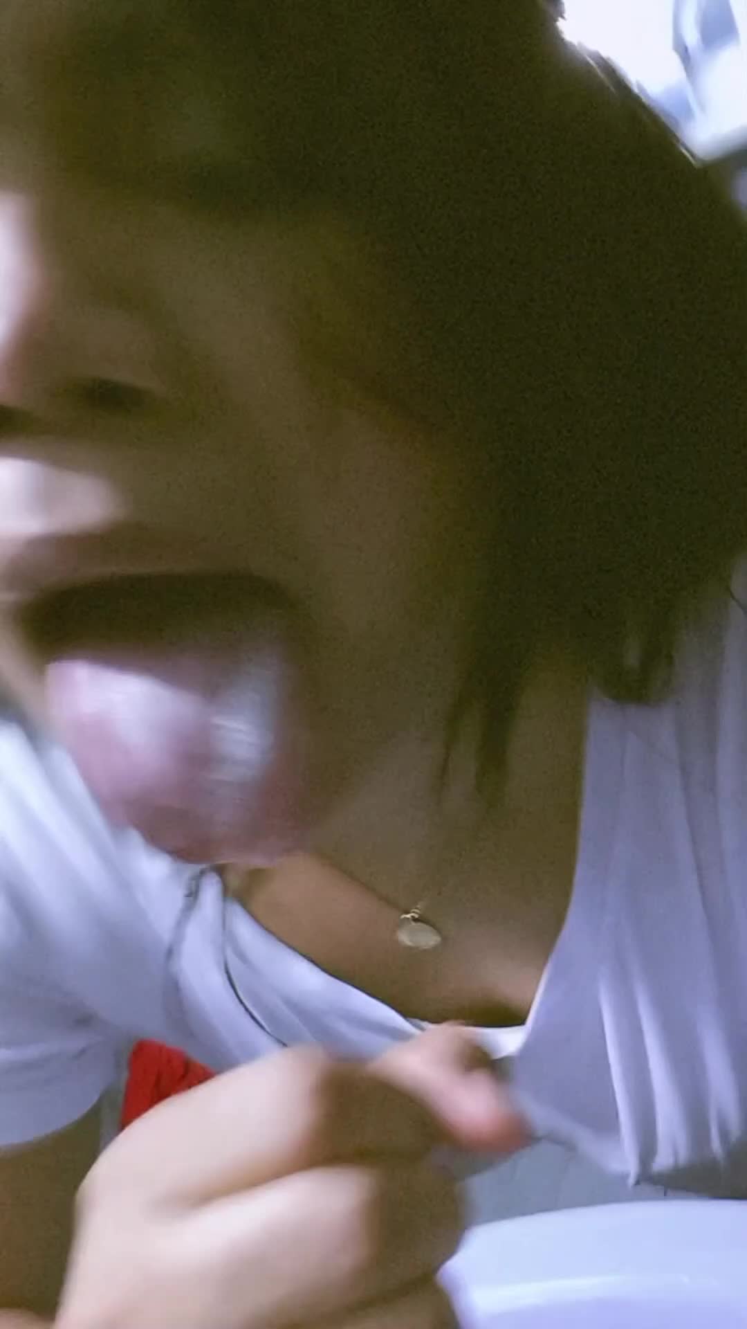 Ready to spit all over your penis, especially the head