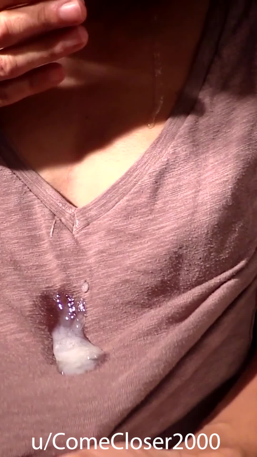Put your head in my lap and look at my mouth spitting a nice combo of cum and saliva for you. Are we making out yet?
