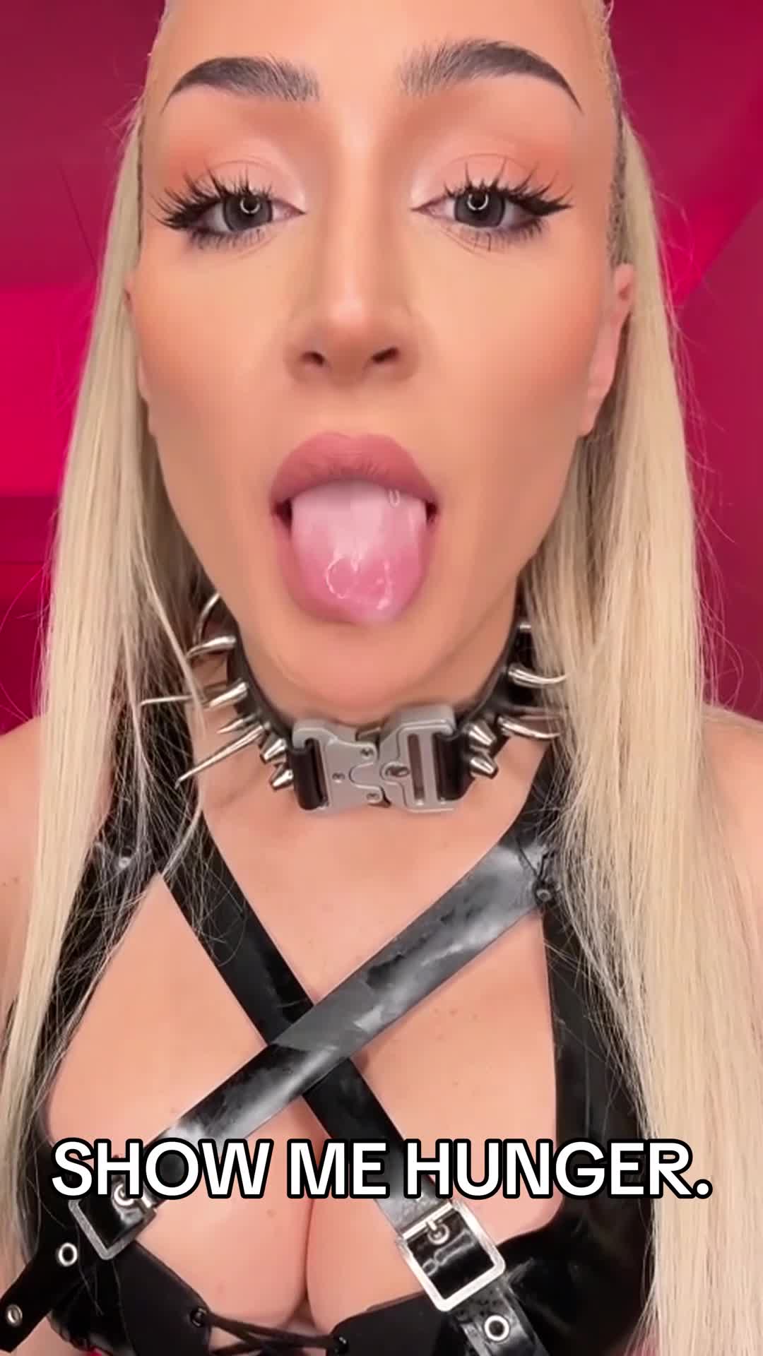 That's not spit, that's need