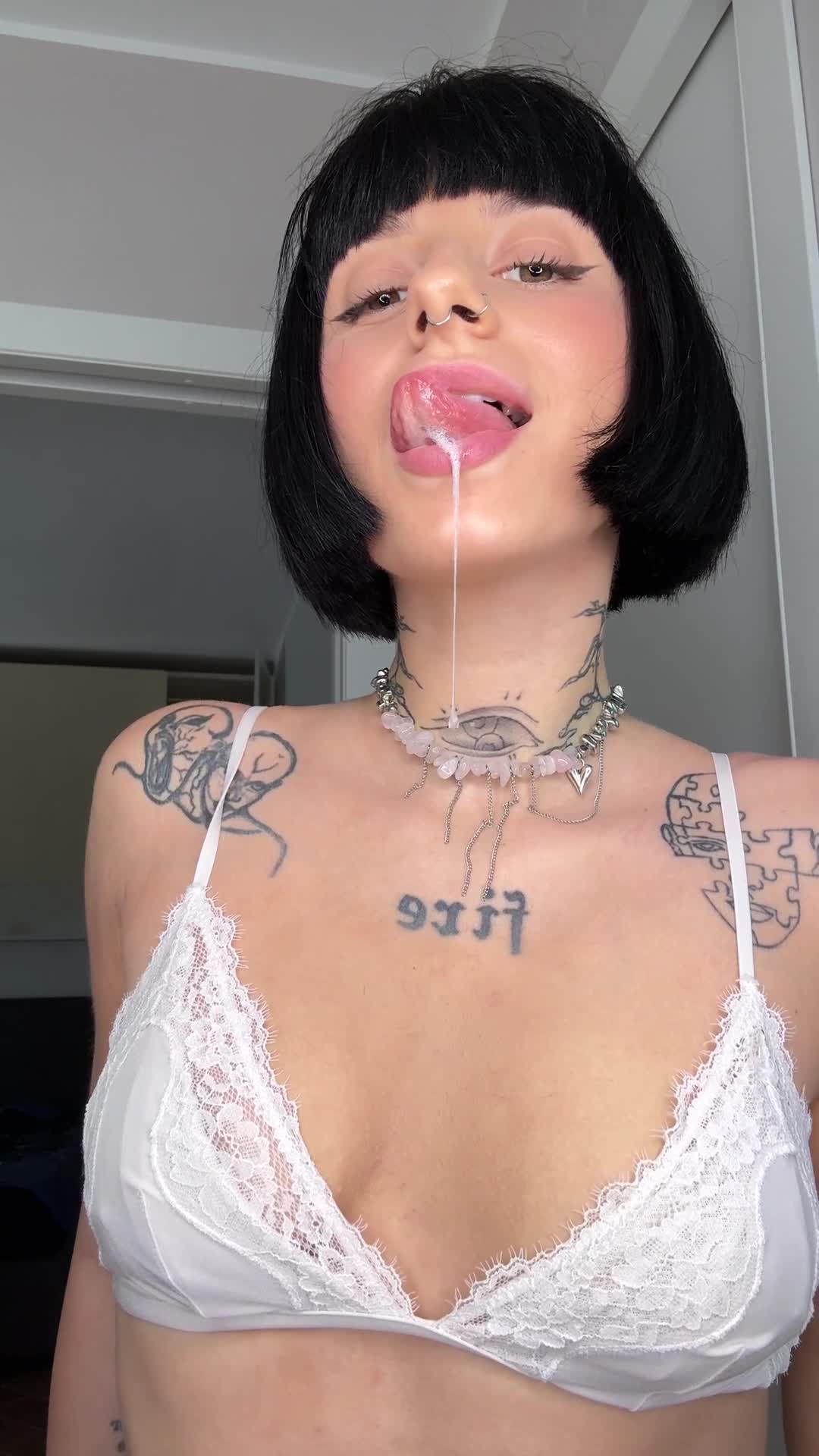 Open your mouth and be a good boy