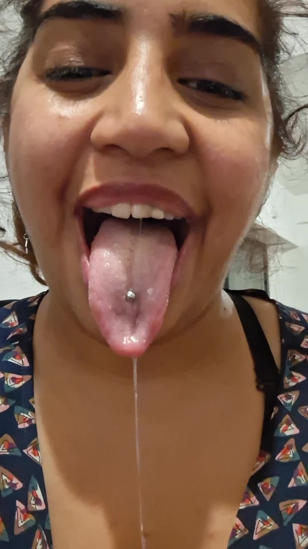 Already drooling at the thought of spitting all over your face
